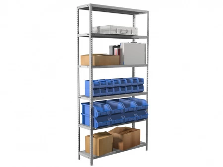 Стеллаж металлический Практик MS Standart 255/100х30/6 купить в Москве недорого