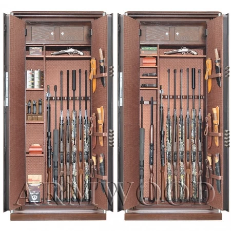 Оружейный сейф в дереве Armwood 757d32 G Lux Plus купить в Москве недорого