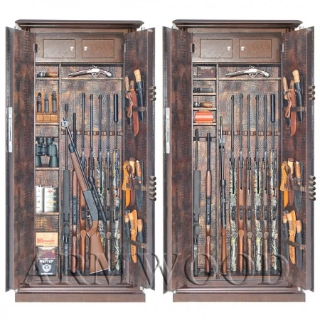 Оружейный сейф в дереве Armwood 757d32 G Lux Plus купить в Москве недорого