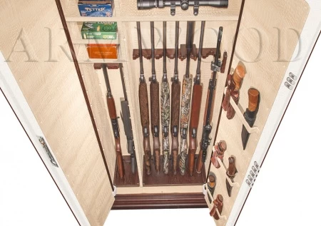 Оружейный сейф в дереве Armwood 757d32 G Lux Plus купить в Москве недорого