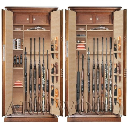 Оружейный сейф в дереве Armwood 757d32 G Lux Plus купить в Москве недорого