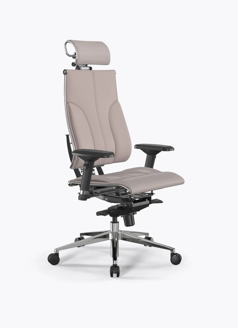Кресло Метта Y 3D Elastic B2-10D/1052212 (экокожа Infinity Easy Clean бежевая)
