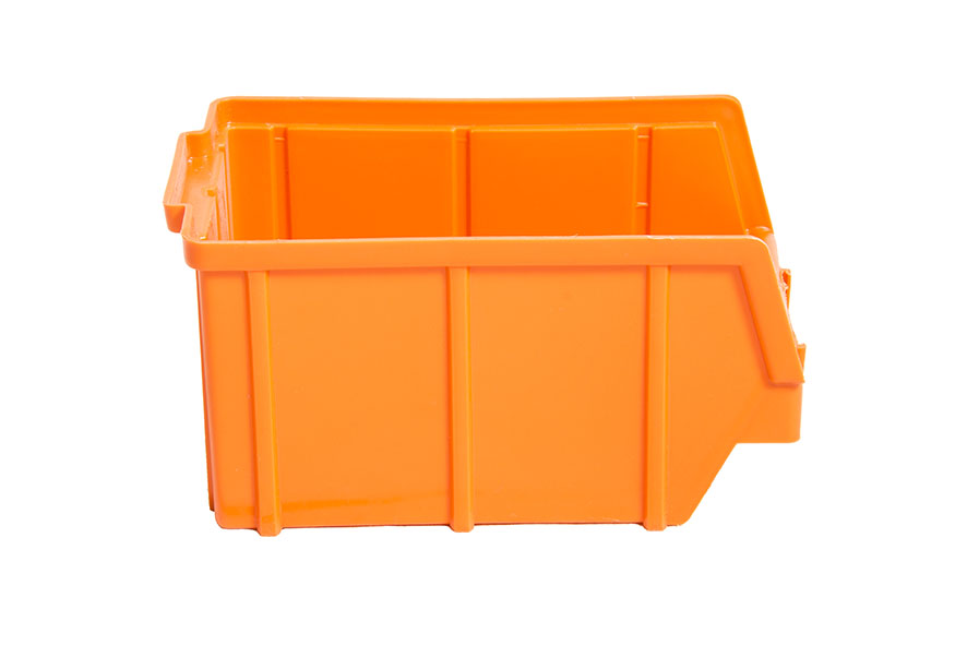 Ящик пластиковый 701 оранжевый