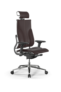 Кресло Метта Y 2D Move B2-10D/0092212 (экокожа Infinity Easy Clean темно-коричневая)