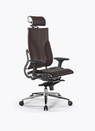 Кресло Метта Y 2D Move B2-10D/1092212 (экокожа Infinity Easy Clean темно-коричневая) купить в Москве недорого